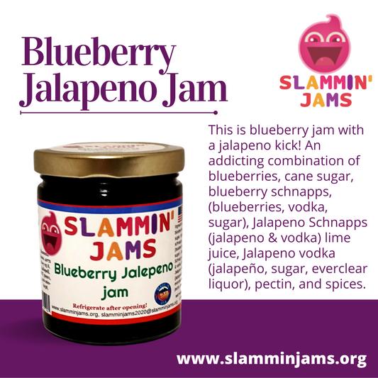 Blueberry Jalapeno Jam