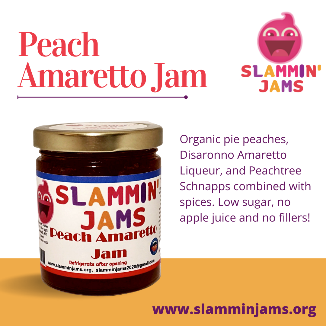 Peach Amaretto Jam