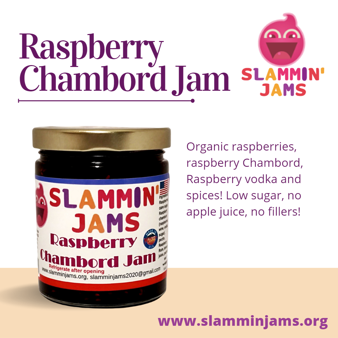 Raspberry Chambord Jam