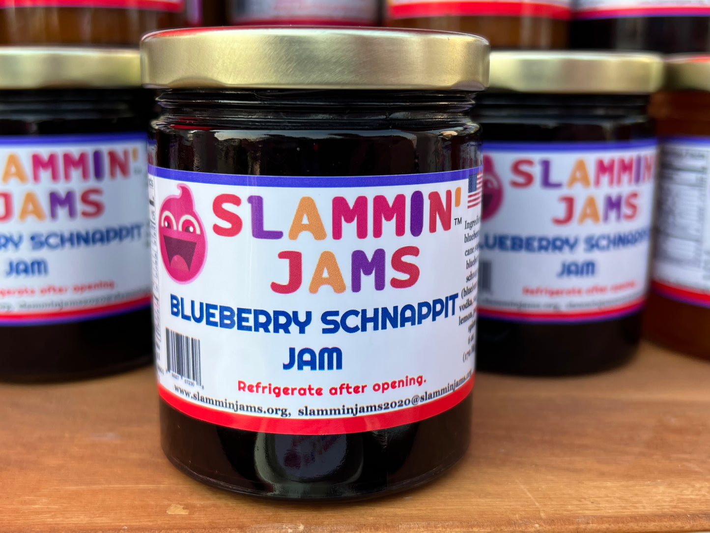 Blueberry Schnappit Jam