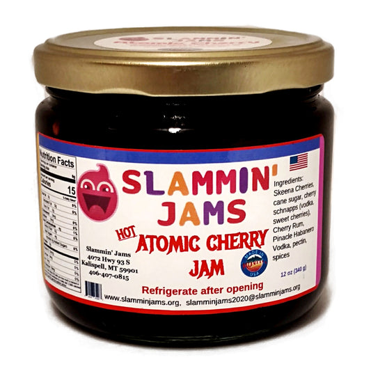 Slammin' Jams Atomic Cherry Jam 12 oz