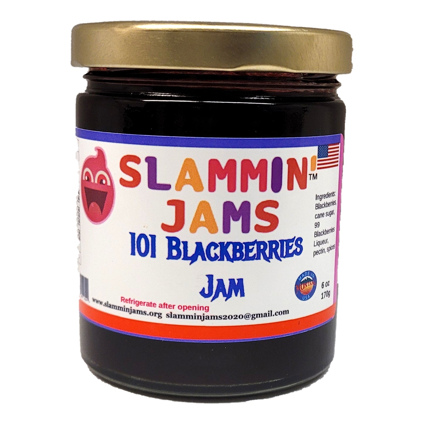 101 Blackberries Jam