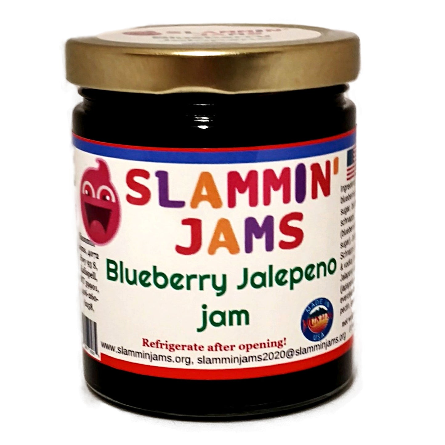 Blueberry Jalapeno Jam