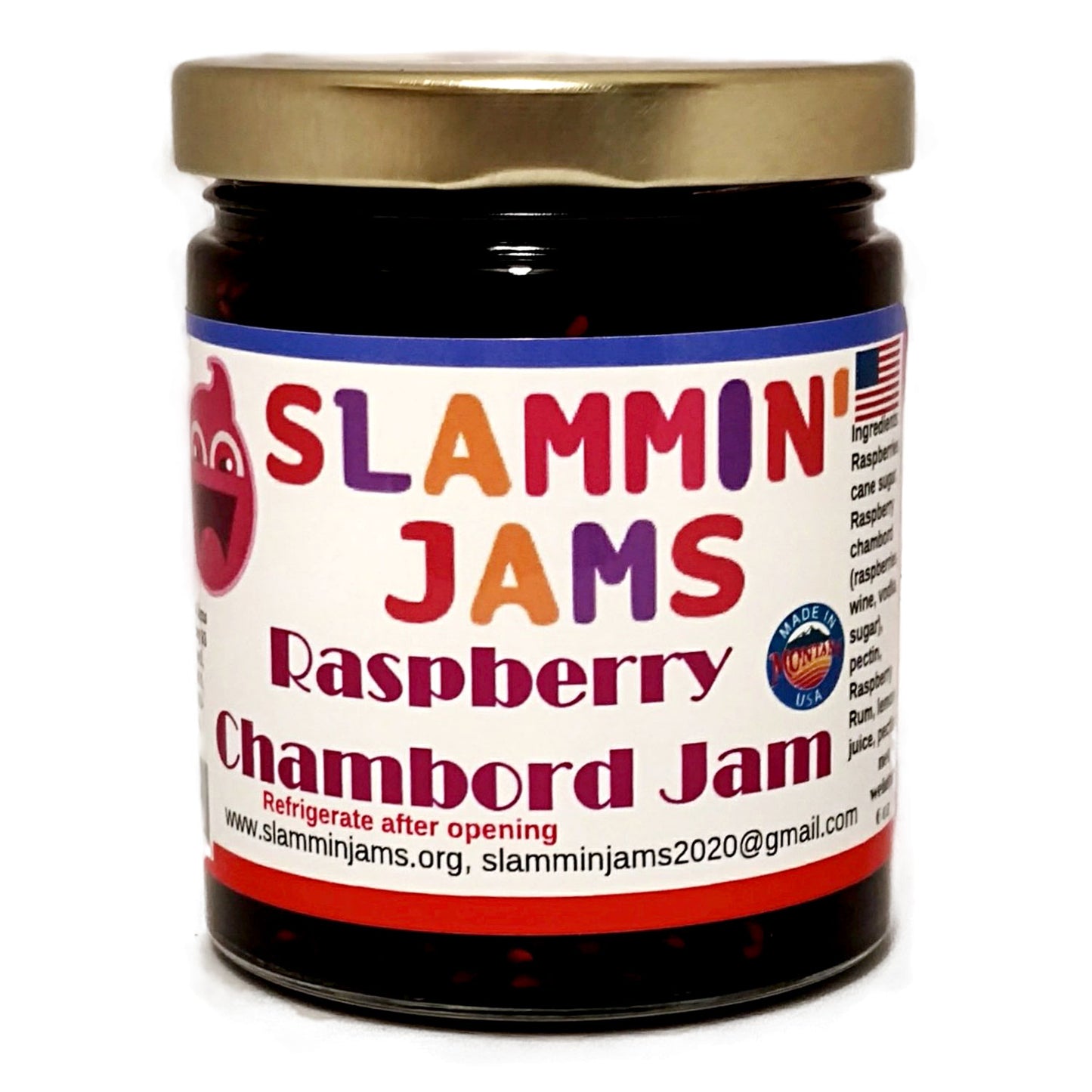 Raspberry Chambord Jam