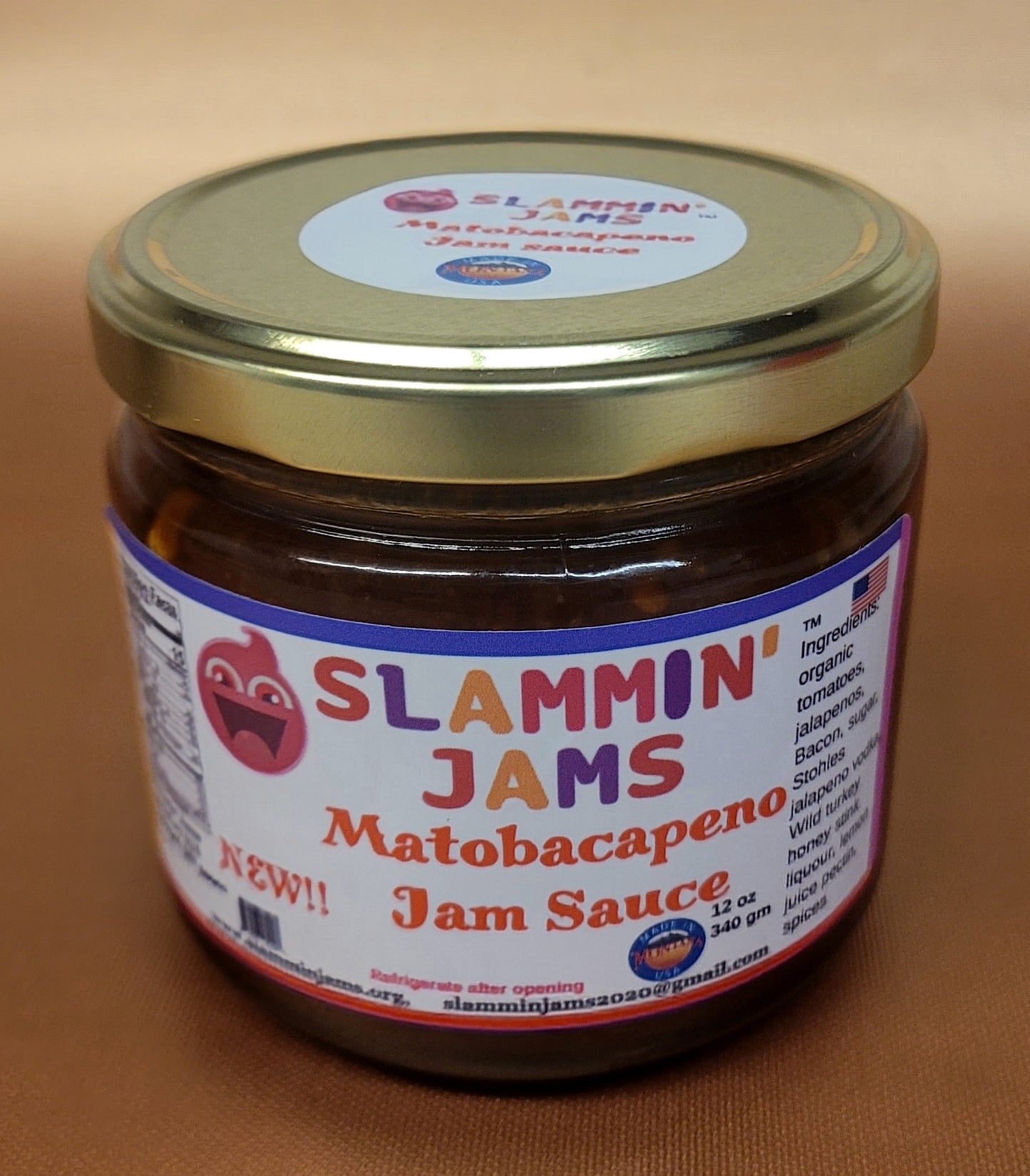 Matobacapeno Jam Sauce