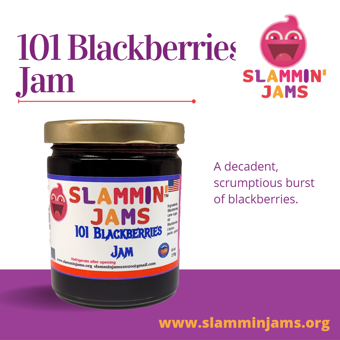 101 Blackberries Jam