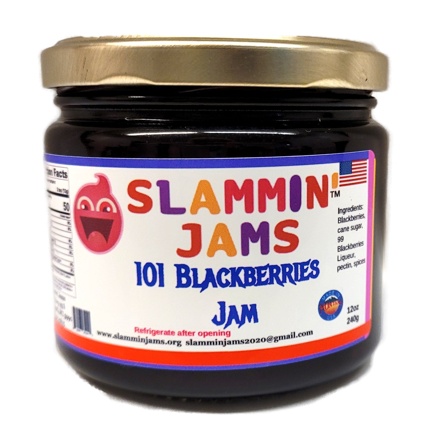 101 Blackberries Jam by Slammin' Jams Montana