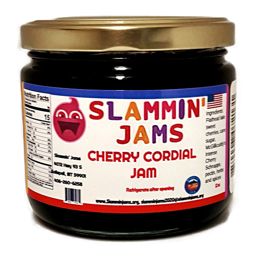 Slammin' Jams Cherry Cordial Jam - 12 oz
