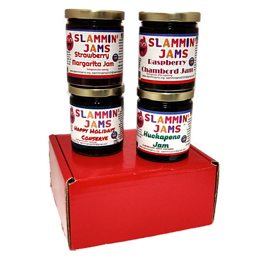 Gift Box of 4 Slammin' Jams