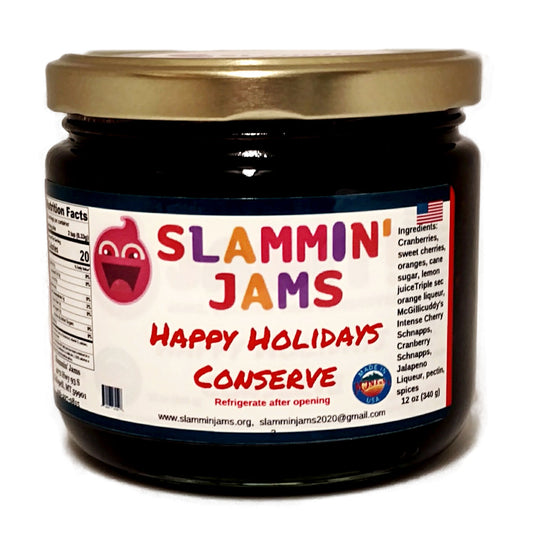 Slammin' Jams Happy Holidays Conserve - 12 oz