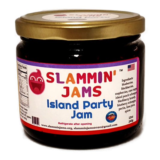 Slammin' Jams Island Party Jam - 12 oz