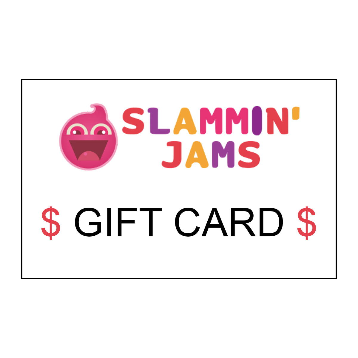 Slammin' Jams Gift Card