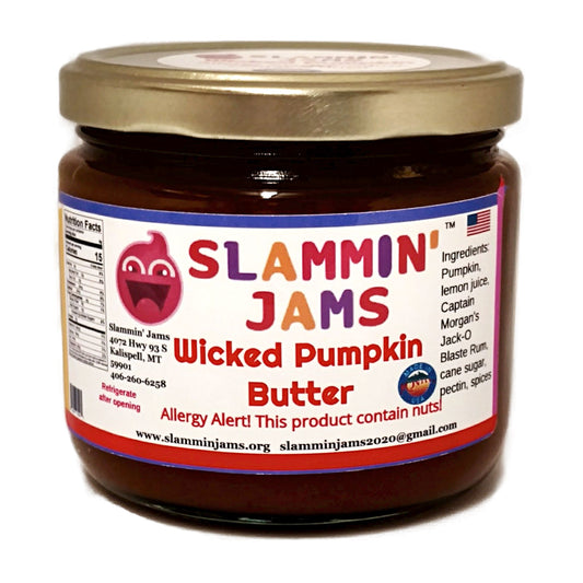 Slammin' Jams Wicked Pumpkin Pecan Butter - 12 oz